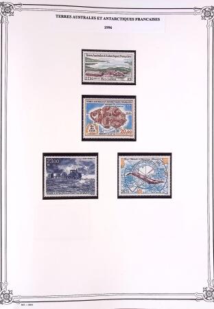1955-1996 Belle collection timbres neuf des TAAF dans