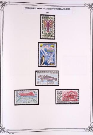 1955-1996 Belle collection timbres neuf des TAAF dans