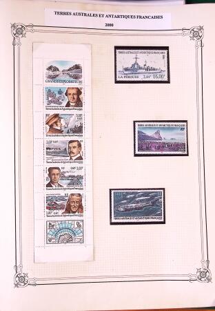 1955-1996 Belle collection timbres neuf des TAAF dans