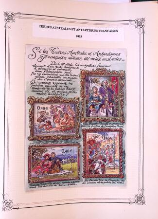 1955-1996 Belle collection timbres neuf des TAAF dans