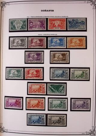 1893-2000 Collection de timbres commençant par Tahiti