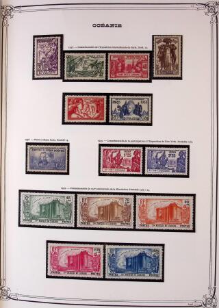 1893-2000 Collection de timbres commençant par Tahiti
