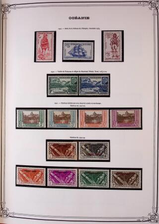 1893-2000 Collection de timbres commençant par Tahiti