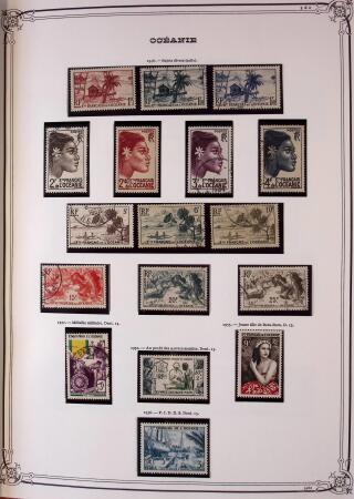1893-2000 Collection de timbres commençant par Tahiti