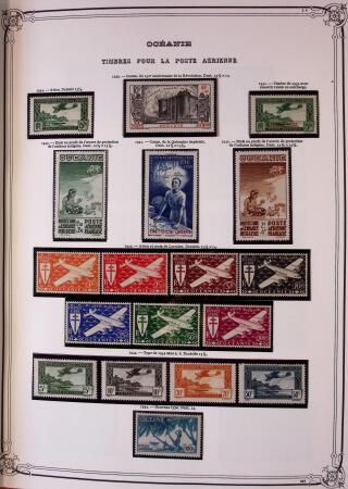 1893-2000 Collection de timbres commençant par Tahiti