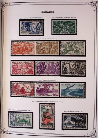 1893-2000 Collection de timbres commençant par Tahiti