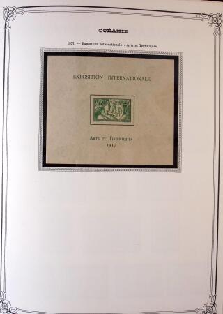 1893-2000 Collection de timbres commençant par Tahiti