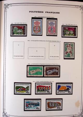 1893-2000 Collection de timbres commençant par Tahiti