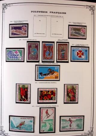 1893-2000 Collection de timbres commençant par Tahiti