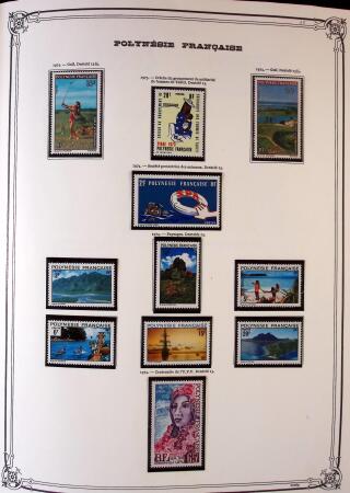 1893-2000 Collection de timbres commençant par Tahiti
