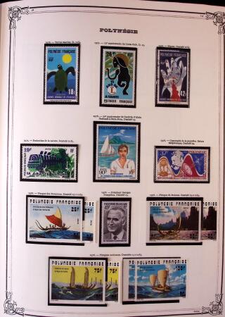 1893-2000 Collection de timbres commençant par Tahiti