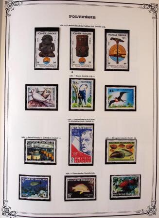1893-2000 Collection de timbres commençant par Tahiti