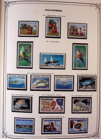 1893-2000 Collection de timbres commençant par Tahiti