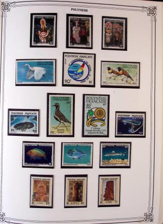 1893-2000 Collection de timbres commençant par Tahiti