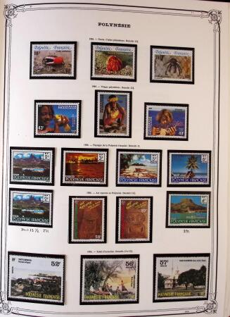 1893-2000 Collection de timbres commençant par Tahiti