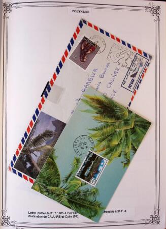 1893-2000 Collection de timbres commençant par Tahiti