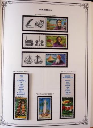 1893-2000 Collection de timbres commençant par Tahiti