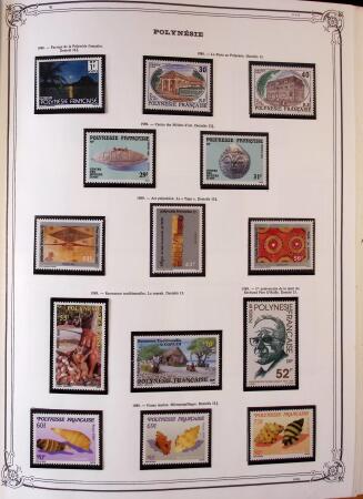 1893-2000 Collection de timbres commençant par Tahiti