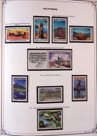 1893-2000 Collection de timbres commençant par Tahiti