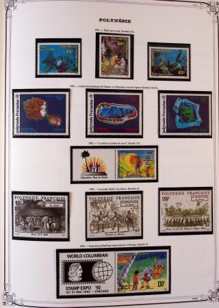 1893-2000 Collection de timbres commençant par Tahiti