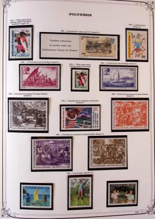 1893-2000 Collection de timbres commençant par Tahiti
