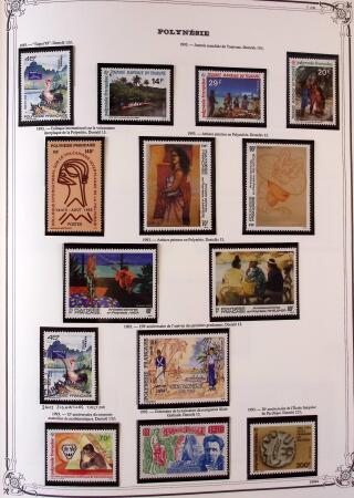 1893-2000 Collection de timbres commençant par Tahiti