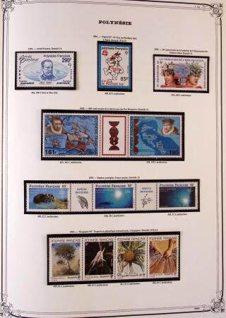 1893-2000 Collection de timbres commençant par Tahiti