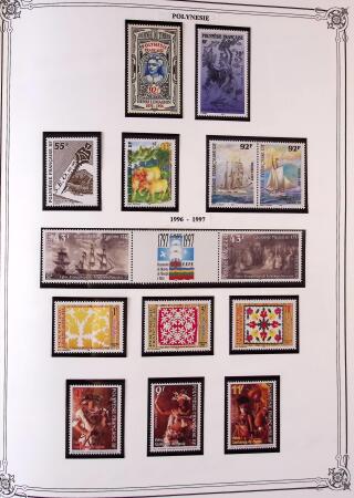 1893-2000 Collection de timbres commençant par Tahiti