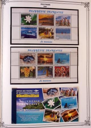 1893-2000 Collection de timbres commençant par Tahiti