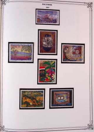 1893-2000 Collection de timbres commençant par Tahiti