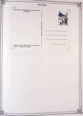 1893-2000 Collection de timbres commençant par Tahiti