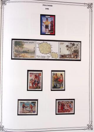 1893-2000 Collection de timbres commençant par Tahiti