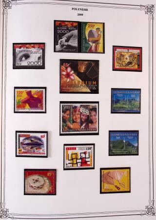 1893-2000 Collection de timbres commençant par Tahiti