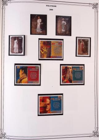 1893-2000 Collection de timbres commençant par Tahiti