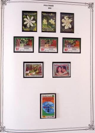 1893-2000 Collection de timbres commençant par Tahiti