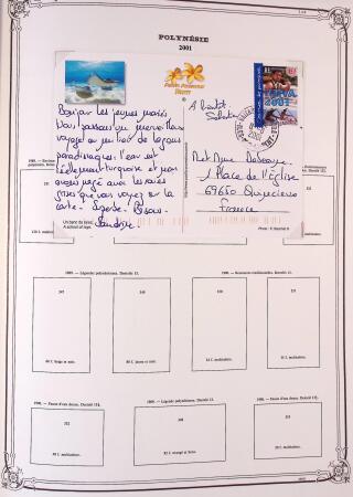1893-2000 Collection de timbres commençant par Tahiti