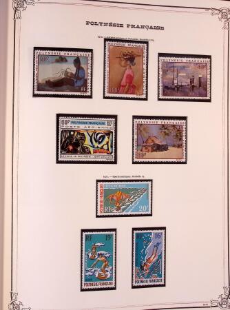 1893-2000 Collection de timbres commençant par Tahiti