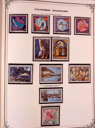 1893-2000 Collection de timbres commençant par Tahiti