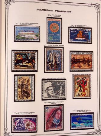 1893-2000 Collection de timbres commençant par Tahiti