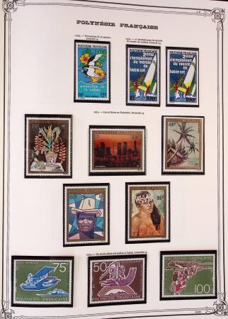 1893-2000 Collection de timbres commençant par Tahiti