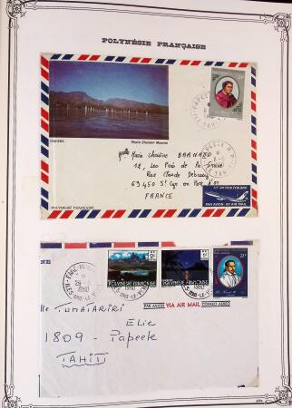 1893-2000 Collection de timbres commençant par Tahiti
