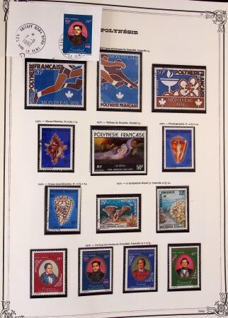 1893-2000 Collection de timbres commençant par Tahiti