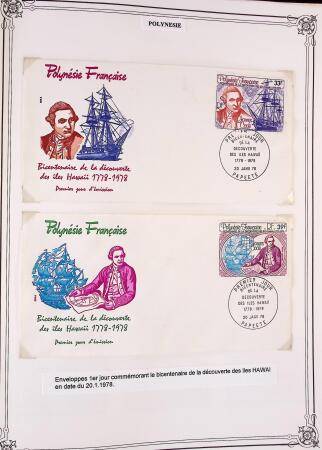 1893-2000 Collection de timbres commençant par Tahiti
