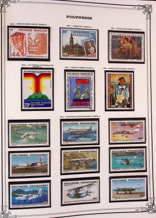 1893-2000 Collection de timbres commençant par Tahiti