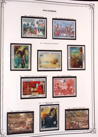 1893-2000 Collection de timbres commençant par Tahiti