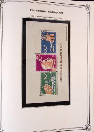 1893-2000 Collection de timbres commençant par Tahiti