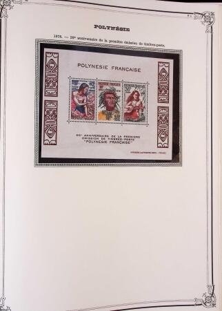 1893-2000 Collection de timbres commençant par Tahiti