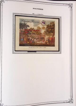 1893-2000 Collection de timbres commençant par Tahiti