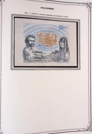 1893-2000 Collection de timbres commençant par Tahiti