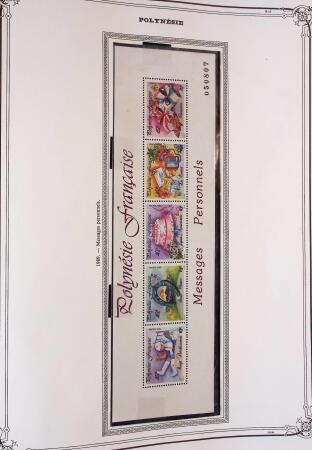 1893-2000 Collection de timbres commençant par Tahiti
